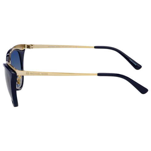Michael Kors Women's Cat-Eye Sunglasses Gold Blue MK1065-10144L(54)