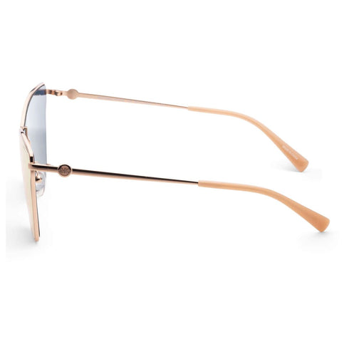 Michael Kors Women's Rose Gold Butterfly Sunglasses MK1063-11084Z(44)