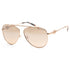 Michael Kors Women's Rose Gold Aviator Sunglasses MK1066B-11088Z