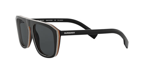 Burberry Men's Sunglasses Black Multi Square BE4286-379881
