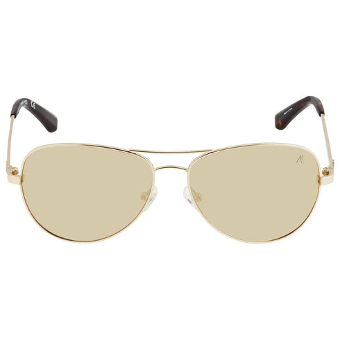Guess By Marciano Women's Sunglasses GM626GLD-6F Havana Gold W/ Grey Gradient 59-15-135