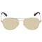 Guess By Marciano Women's Sunglasses GM626GLD-6F Havana Gold W/ Grey Gradient 59-15-135
