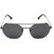Police Sunglasses SPL636-568 Highway Two Black Metal 55-18-140