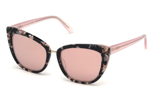 Guess By Marciano Women's Sunglasses GM0783/S-56U Pink/black W/ Pink Gradient 55-17-140