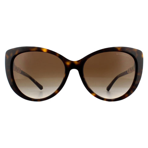Michael Kors Cat Eye Dark Tortoise Brown Gradient Sunglasses MK2092-300613(56)