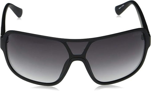 Guess Men's Shield Sunglass GF5068-S-02B Matte Black Smoke Gradient 00-00-140