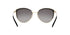 Michael Kors Women Sunglasses Light Gold MK1046-1855T3 Gray