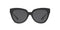 Michael Kors Women Cat Eye Sunglasses Black Dark Gray MK2090-300587