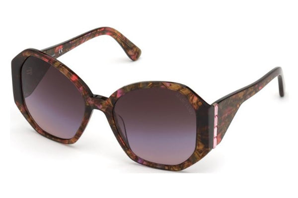 Guess By Marciano Women's Sunglasses GB0810-S/S-74Z Purple Marble 57-19-140