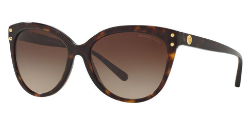Michael Kors Women Sunglasses Jan MK2045F 300613 55 Cat Eye Dark Tortoise