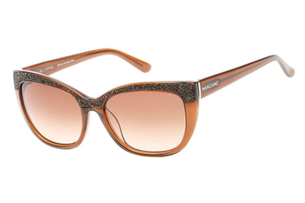 Guess By Marciano Women's Sunglasses GM0730/S-50F Glittery Brown 55-16-135