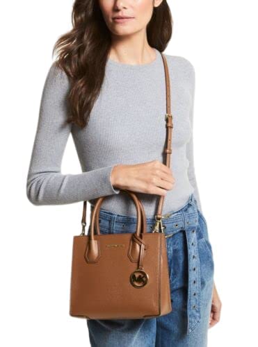 Michael Kors Mercer Medium Pebbled Leather Crossbody Bag