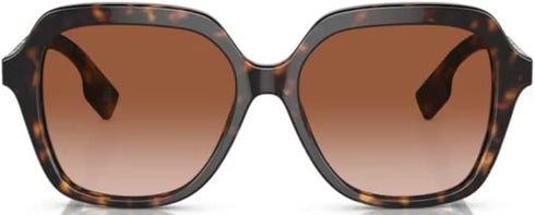 Burberry Women Sunglasses Dark Havana W/ Brown Gradient Square BE4389-300213