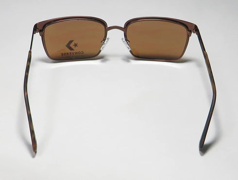 Converse Men's H091 Square Sunglasses Brown