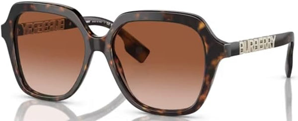 Burberry Women Sunglasses Dark Havana W/ Brown Gradient Square BE4389-300213