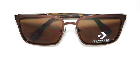 Converse Men's H091 Square Sunglasses Brown