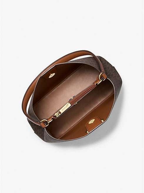 Michael Kors Pratt Md Bckt Shoulder Bag