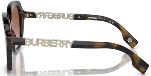 Burberry Women Sunglasses Dark Havana W/ Brown Gradient Square BE4389-300213
