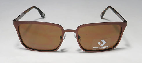 Converse Men's H091 Square Sunglasses Brown