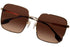 Burberry Women Sunglasses Jude Light Gold W/ Brown Gradient Square BE3119-110913(58)