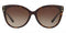Michael Kors Women Sunglasses Jan MK2045F 300613 55 Cat Eye Dark Tortoise