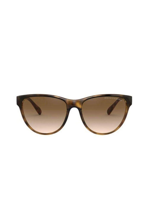 Armani Exchange Sunglasses AX4095S 803713 Shiny Havana Brown Lens 56mm