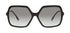 Burberry Women Sunglasses Black W/ Grey Gradient Square BE4324F-30018G