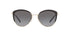 Michael Kors Women Sunglasses Light Gold MK1046-1855T3 Gray