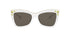 Michael Kors Women Square Sunglasses MK2128B-3346/3(55) White