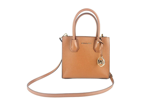 Michael Kors Mercer Medium Pebbled Leather Crossbody Bag