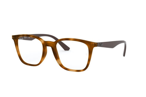 RAYBAN Eyeglasses RX 7177 5992 Yellow Light Havana 51-18-140