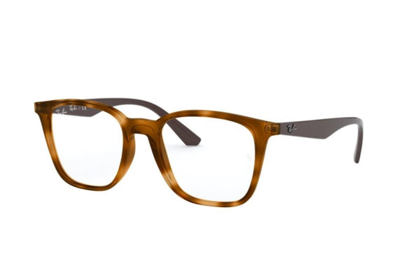 RAYBAN Eyeglasses RX 7177 5992 Yellow Light Havana 51-18-140