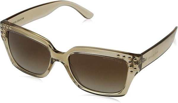 Michael Kors Smoke Gradient Rectangular Women Sunglasses MK2066-334313