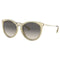 Michael Kors MK1077-101411(54) Sunglasses Light Gold/Pale Yellow Transparent