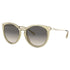 Michael Kors MK1077-101411(54) Sunglasses Light Gold/Pale Yellow Transparent