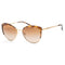 Michael Kors Women's Gold Cat-Eye Sunglasses MK1046-110013(56)