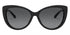 Michael Kors Women's Cat Eye Sunglasses 56-16-140 Black Gold