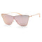 Michael Kors Women's Rose Gold Butterfly Sunglasses MK1063-11084Z(44)