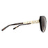 Michael Kors Cat Eye Dark Tortoise Brown Gradient Sunglasses MK2092-300613(56)