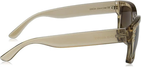 Michael Kors Smoke Gradient Rectangular Women Sunglasses MK2066-334313