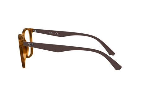 RAYBAN Eyeglasses RX 7177 5992 Yellow Light Havana 51-18-140