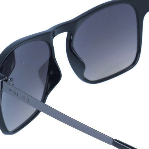 Police Sunglasses S1956-Z42B Look Black Black Plastic 54-17-140