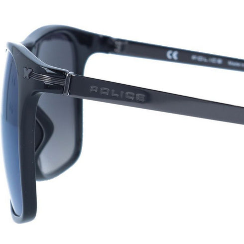 Police Sunglasses S1956-Z42B Look Black Black Plastic 54-17-140