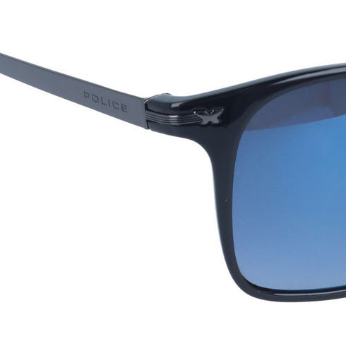 Police Sunglasses S1956-Z42B Look Black Black Plastic 54-17-140