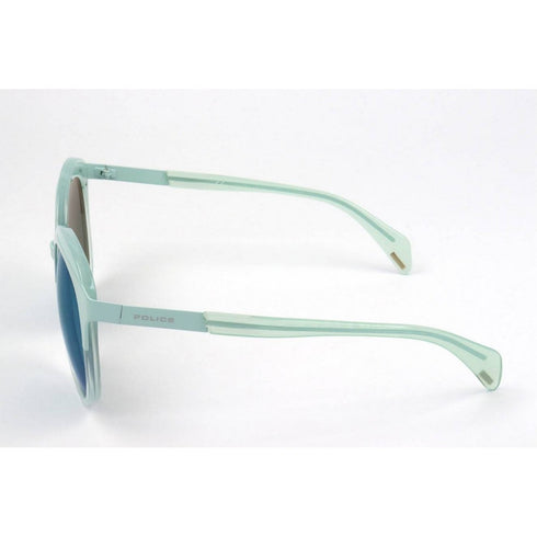 Police Sunglasses SPL499-Smcx Wonder Aqua Metal/Plastic 53-20-135