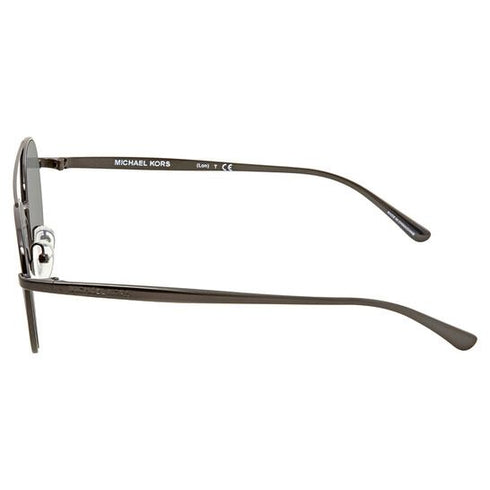 Michael Kors Lon Gunmetal Mirror Pilot Women Sunglasses MK1021-11696G