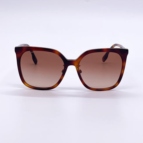 Burberry Women Sunglasses Light Havana W/ Brown Gradient Square BE4347F-331613