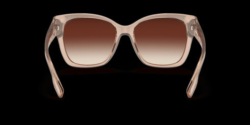 Burberry Women Sunglasses Peach W/ Brown Gradient Square BE4345F-335813