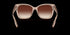 Burberry Women Sunglasses Peach W/ Brown Gradient Square BE4345F-335813