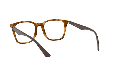 RAYBAN Eyeglasses RX 7177 5992 Yellow Light Havana 51-18-140
